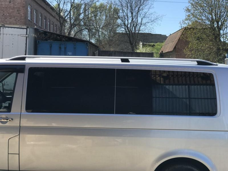 Купити Рейлінги CROWN (сірий мат) Коротка база для Volkswagen T6