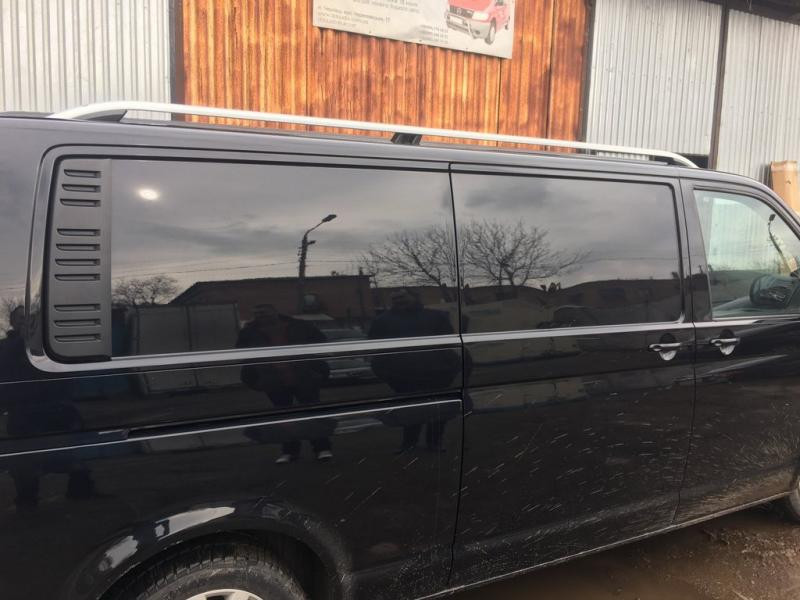 Купити Рейлінги CROWN (сірий мат) Коротка база для Volkswagen T6