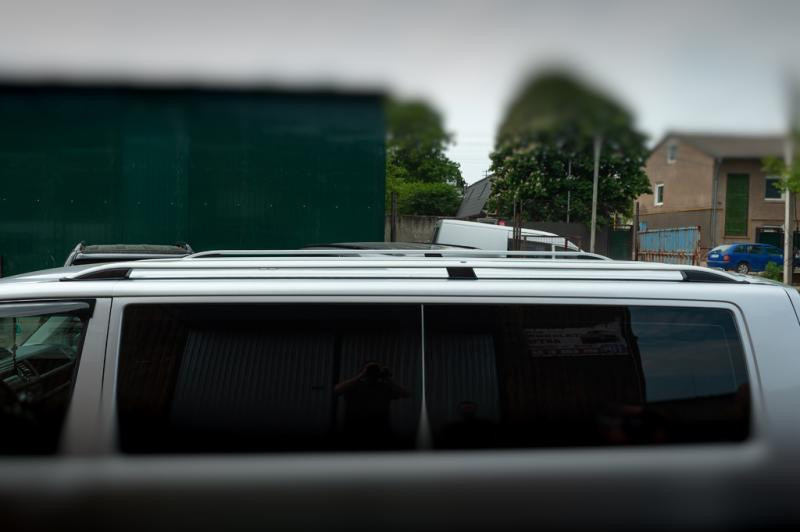 Купити Рейлінги CROWN (сірий мат) Коротка база для Volkswagen T6