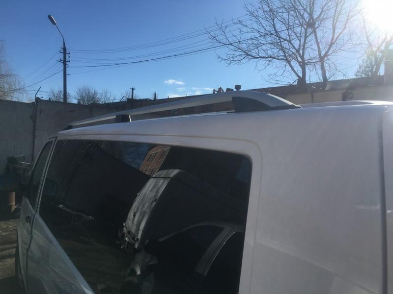 Купити Рейлінги CROWN (сірий мат) Коротка база для Volkswagen T6