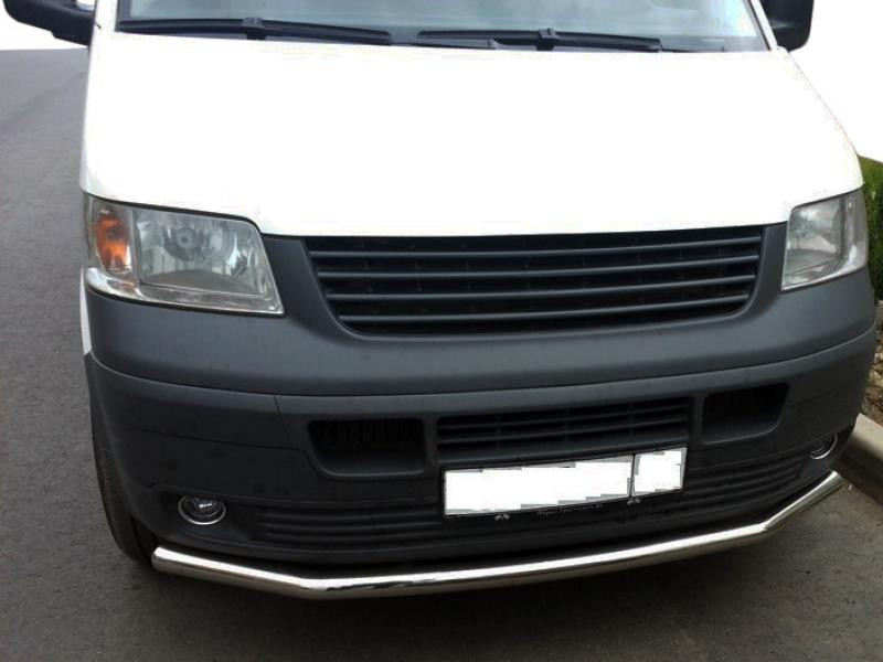 Купить Нижняя одинарная губа ST008 (нерж) 42мм для Volkswagen T5 Transporter 2003-2010 гг