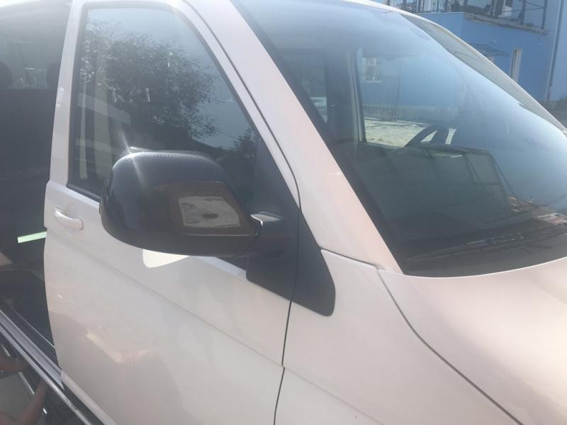Купити Накладки на дзеркала (2 шт., карбон) Покриття під карбон для Volkswagen T5 2010-2015 рр