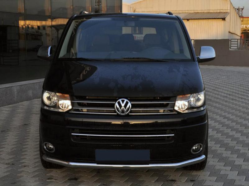 Купити Нижня одинарна губа (нерж) 60 мм для Volkswagen T5 2010-2015 рр