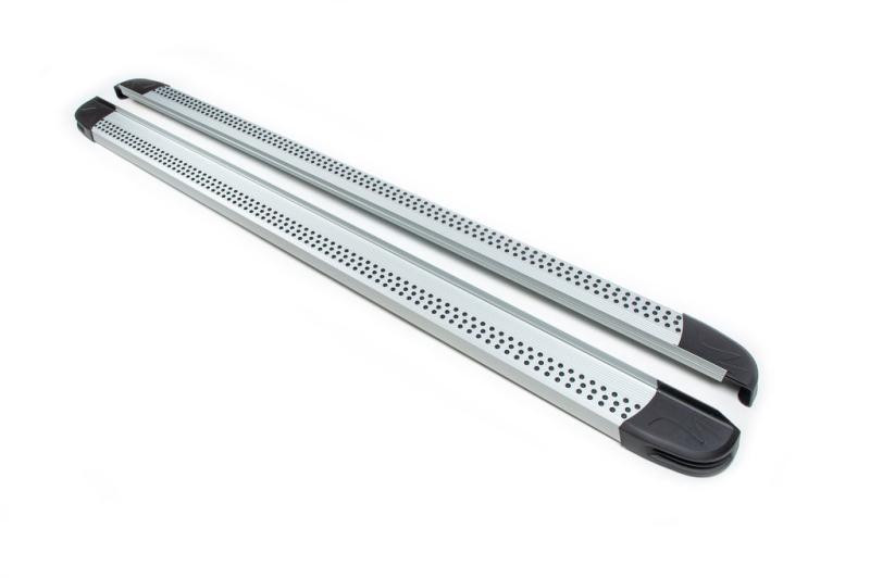 Купить Боковые пороги Maya V2 (2 шт., алюминий) для Volkswagen Amarok 2010-2022 гг