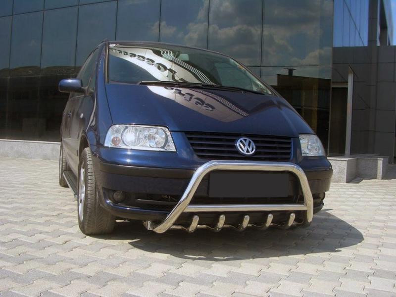 Купити Кенгурятник WT003 (нерж) 51 мм для Volkswagen Sharan 1995-2010 рр