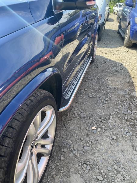 Купить Боковые пороги Maydos V2 (2 шт., нерж) для Volkswagen Tiguan 2007-2016 гг