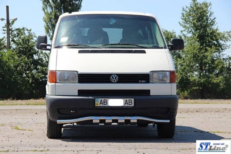 Купити Нижня губа з грилем ST010 (нерж) 51мм для Volkswagen T4 Transporter