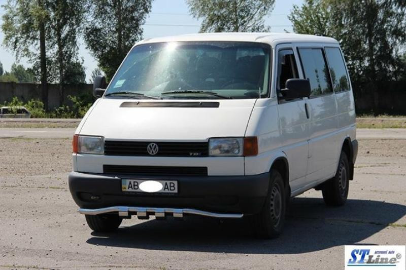 Купити Нижня губа з грилем ST010 (нерж) 51мм для Volkswagen T4 Transporter