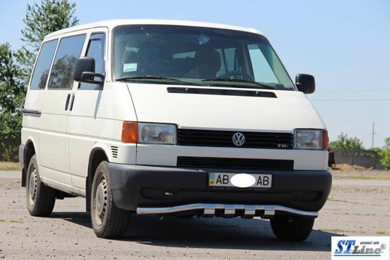 Купити Нижня губа з грилем ST010 (нерж) 60мм для Volkswagen T4 Transporter