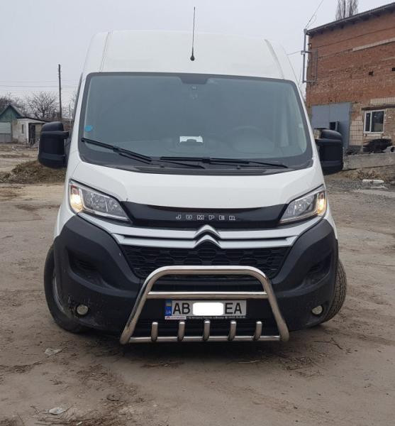 Купити Передня дуга WT003 (нерж.) для Opel Movano 2021- рр
