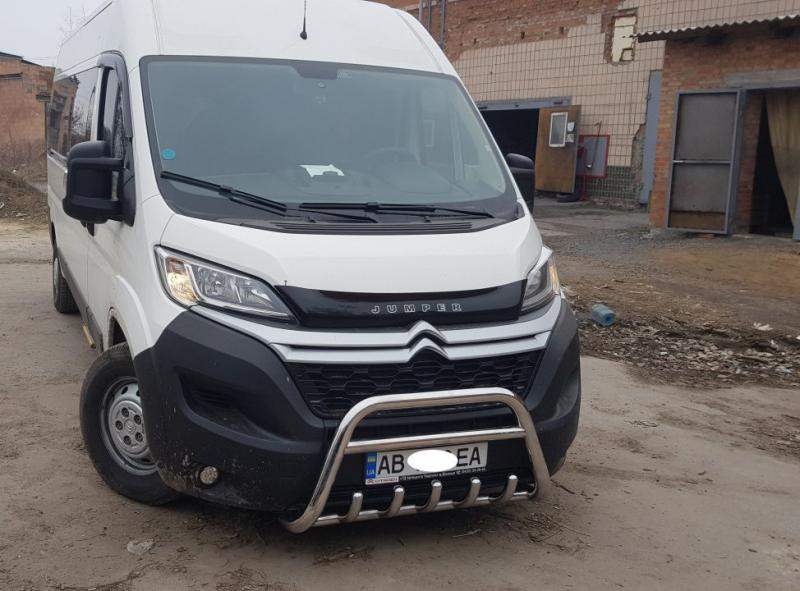 Купити Передня дуга WT003 (нерж.) для Opel Movano 2021- рр