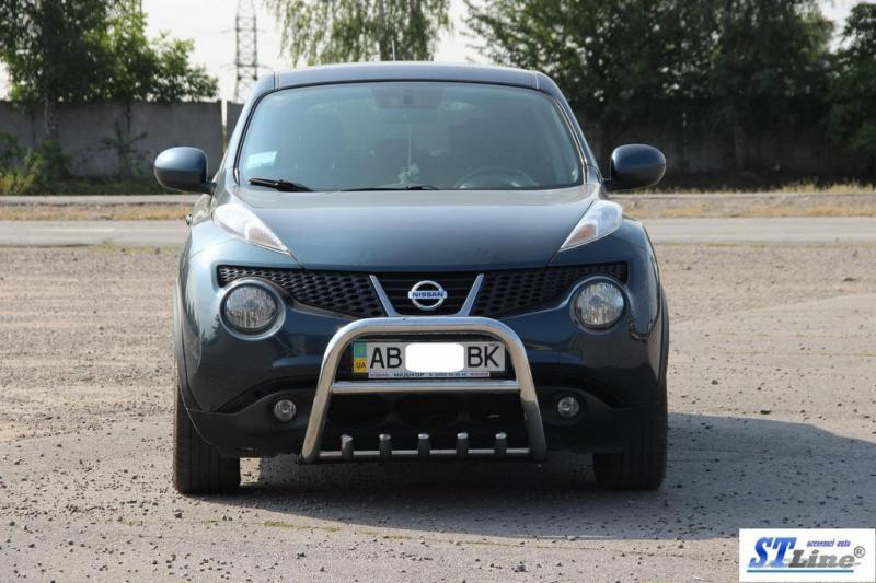 Купити Кенгурятник QT012 (нерж) для Nissan Juke 2010-2019 рр