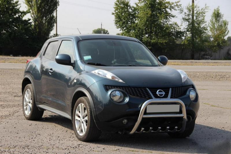 Купити Кенгурятник QT012 (нерж) для Nissan Juke 2010-2019 рр