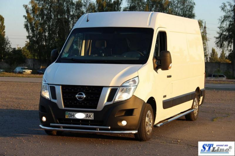 Купить Передняя защита ST016 (нерж.) для Opel Movano 2010-2021 гг
