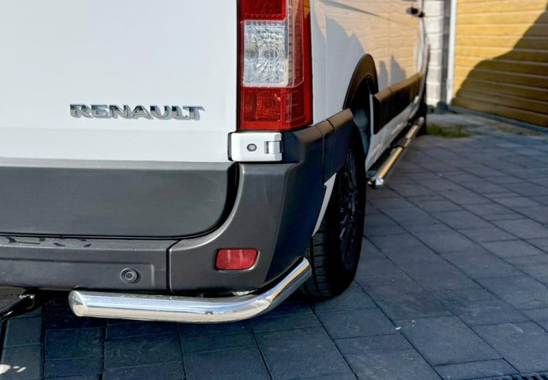 Купить Задние уголки AK003 (2 шт, нерж) для Nissan NV400 2010-2024 гг