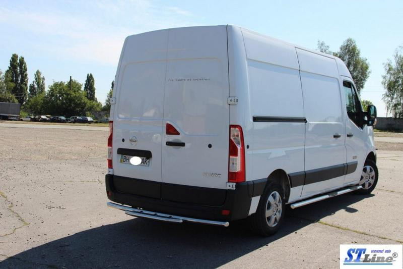 Купити Задня дуга AK011 (нерж.) для Nissan NV400 2010-2024 рр