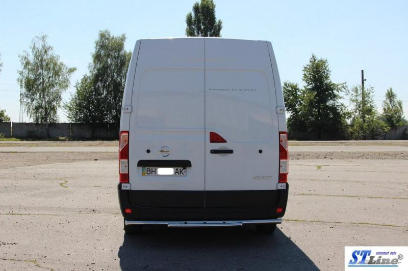 Купити Задня дуга AK011 (нерж.) для Nissan NV400 2010-2024 рр
