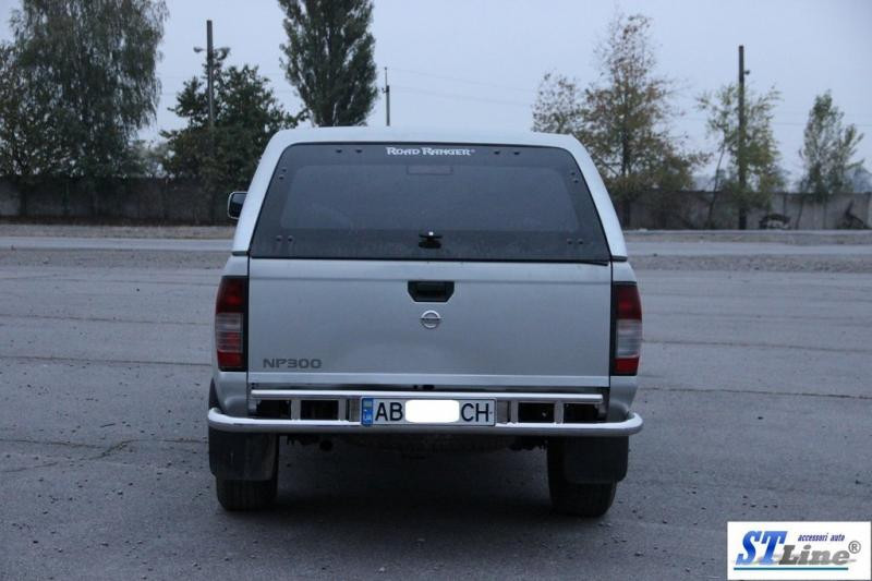 Купить Задняя защита AK004 (нерж) для Nissan NP300 1999-2015