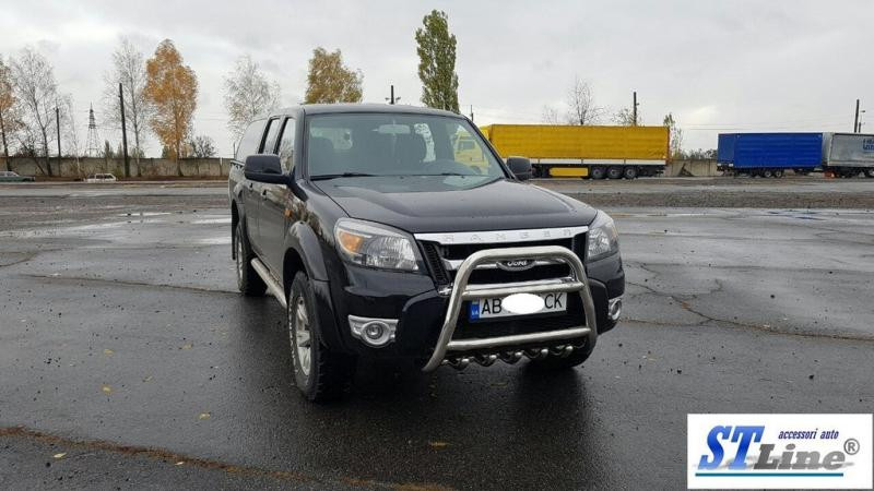 Купить Кенгурятник QT008 (нерж) для Ford Ranger 2007-2011 гг