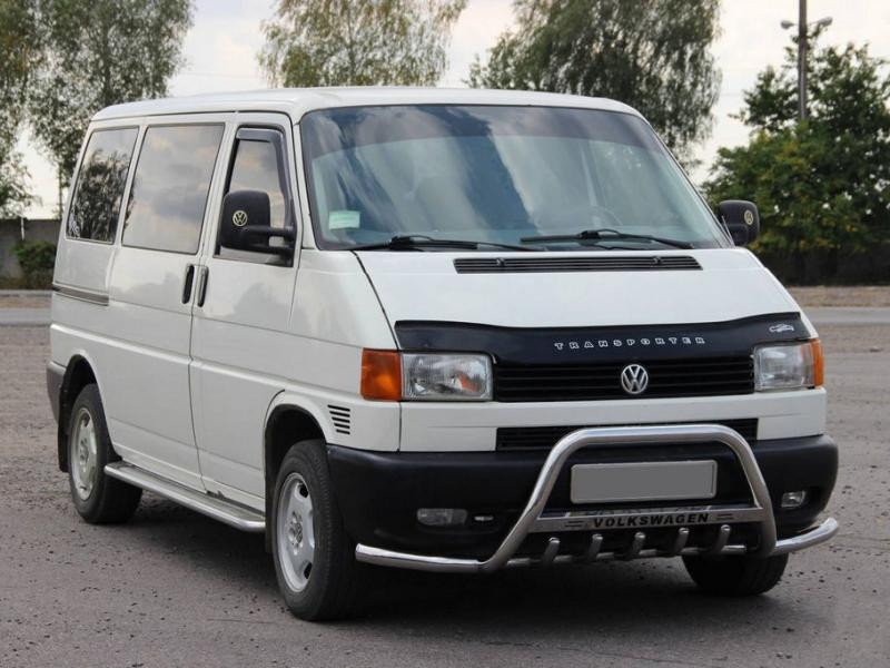 Купити Кенгурятник WT003 Plus-1 (нерж) для Volkswagen T4 Caravelle/Multivan