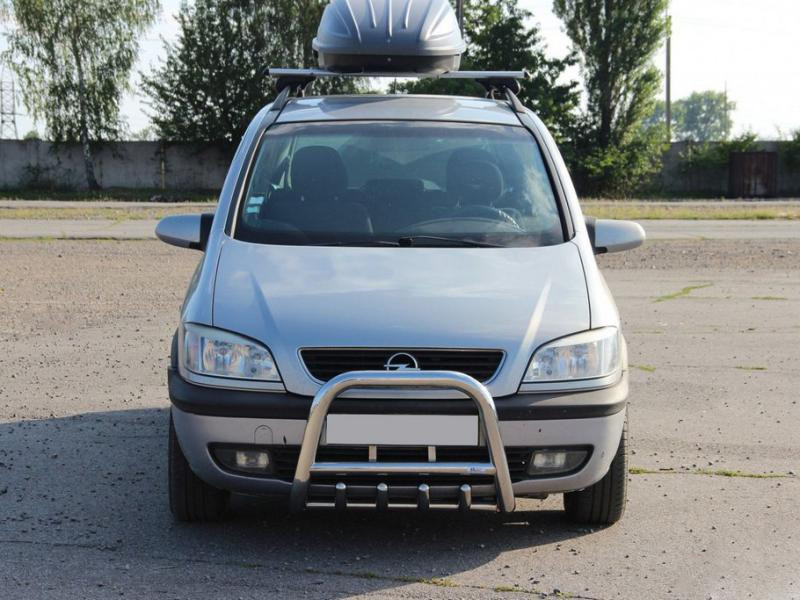 Купить Кенгурятник QT006 (нерж) для Opel Zafira A 1998-2005 гг