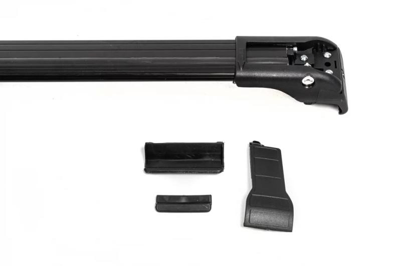 Купити Багажник (поперечини) на інтегровані рейлінги Wingbar V2 (2 шт) Чорний для Volkswagen Touareg 2018- рр