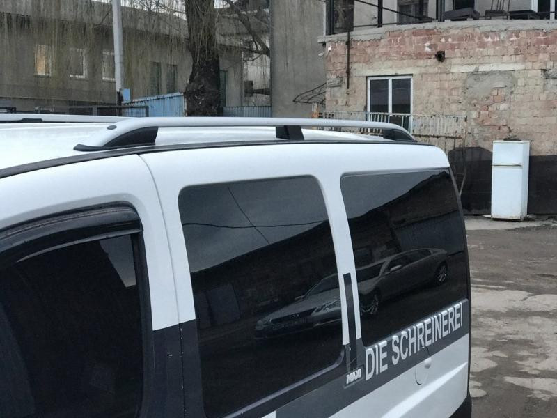 Купить Рейлинги Skyport (серые) Макси база для Fiat Doblo I 2005-2010 гг