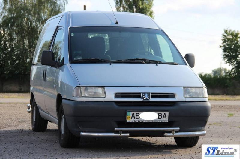 Купити Передній захист ST009 (нерж) 51 мм для Peugeot Expert 1995-2007 рр