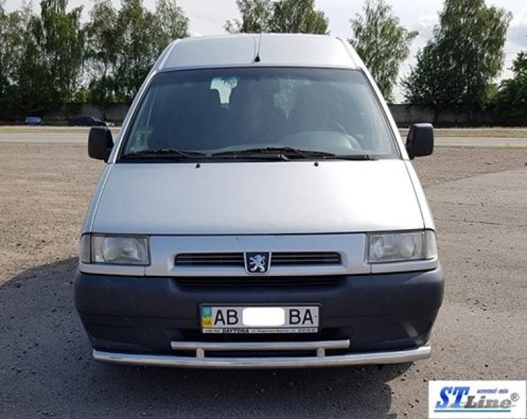 Купити Передній захист ST016 (нерж) 60/42 мм для Fiat Scudo 1996-2007 рр