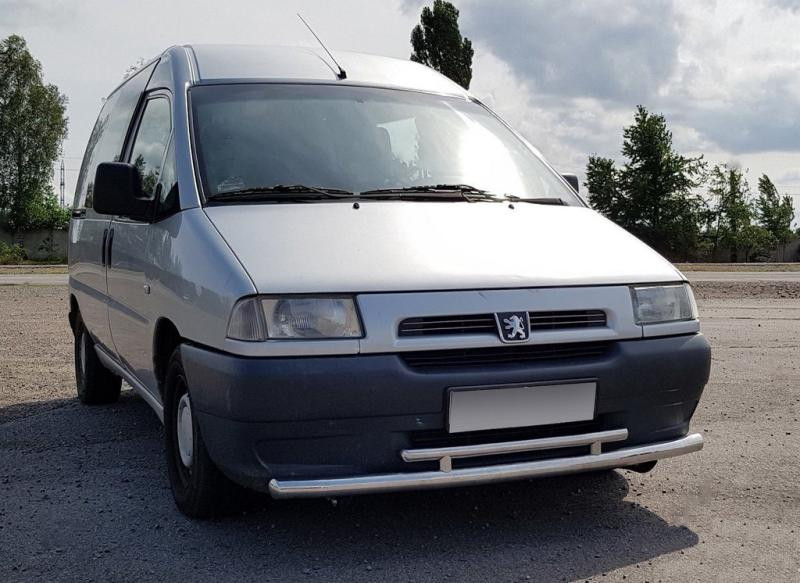 Купить Передняя защита ST016 (нерж) 51/42 мм для Fiat Scudo 1996–2007 гг