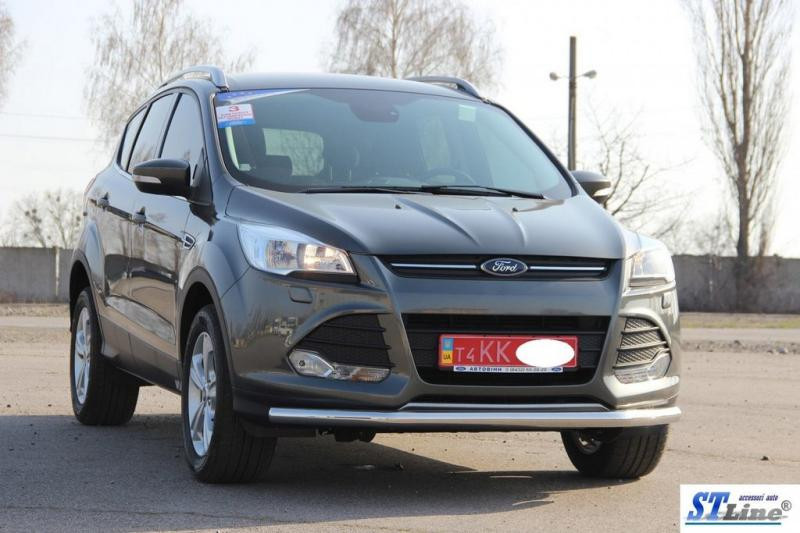 Купити Передній захист ST008 (нерж.) 51 мм для Ford Kuga/Escape 2013-2019 рр