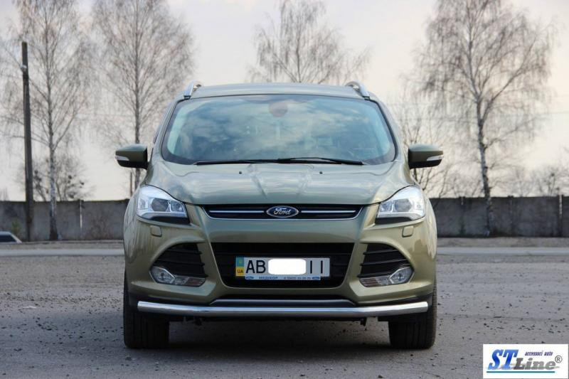 Купити Передній захист ST008 (нерж.) 60 мм для Ford Kuga/Escape 2013-2019 рр