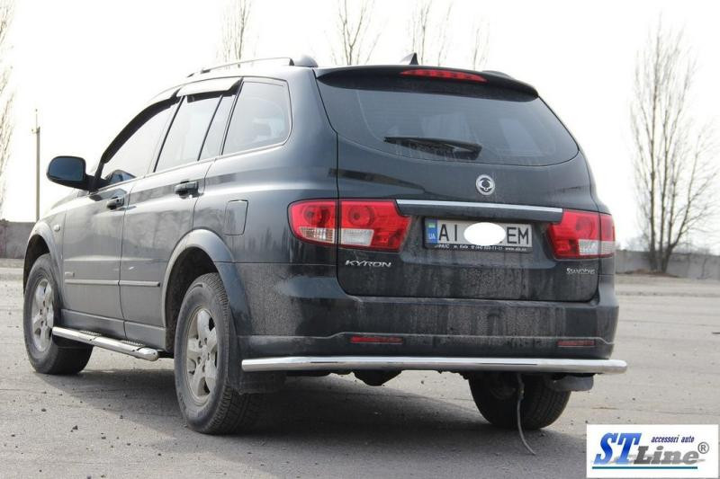 Купити Задня дуга AK005 (нерж) для SsangYong Kyron 2005-2014 рр