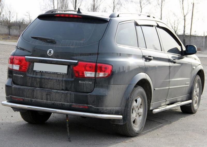 Купити Задня дуга AK005 (нерж) для SsangYong Kyron 2005-2014 рр