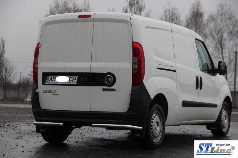 Купити Задні куточки AK003 (нерж.) для Opel Combo 2012-2018 рр