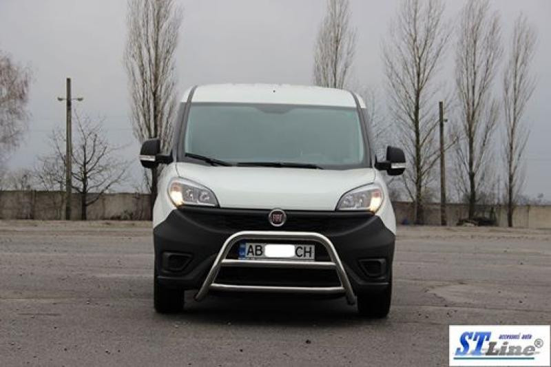 Купити Кенгурятник WT022 (нерж.) 51 мм для Fiat Doblo II 2010-2022 рр