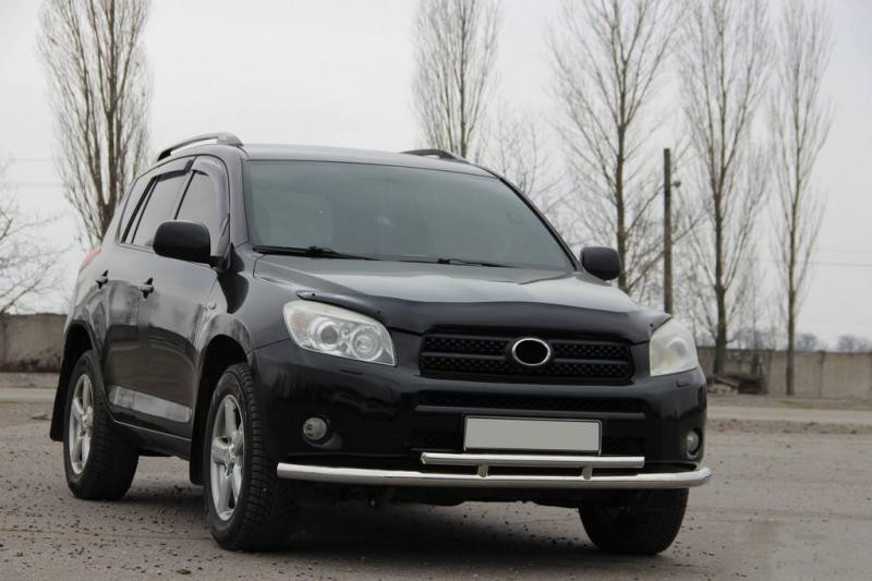 Купить Передняя защита ST014-1 (нерж) 60/42 мм для Toyota Rav 4 2006-2013 гг