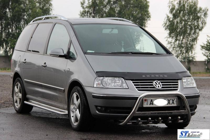 Купити Кенгурятник WT004 (нерж) 51 мм для Volkswagen Sharan 1995-2010 рр