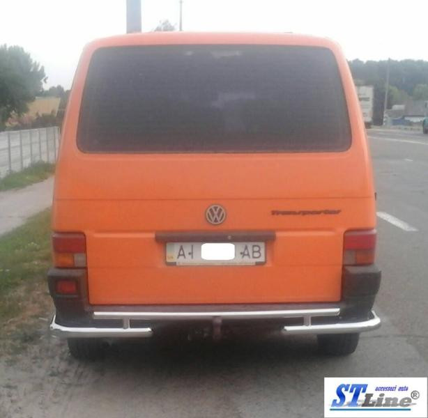 Купити Задня дуга AK003-2 (нерж) для Volkswagen T4 Caravelle/Multivan