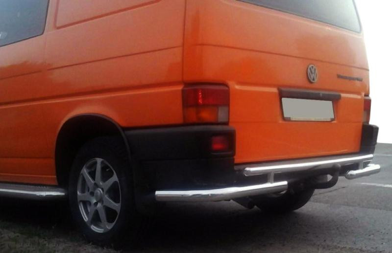 Купити Задня дуга AK003-2 (нерж) для Volkswagen T4 Caravelle/Multivan