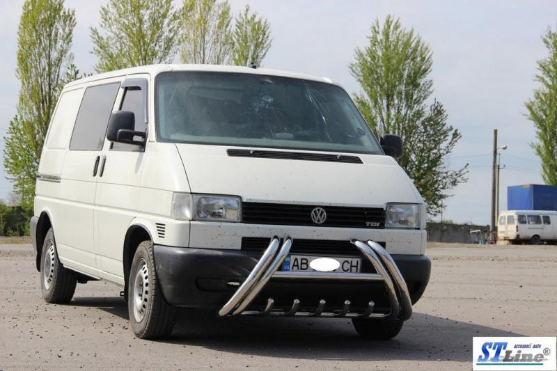Купити Кенгурятник WT01 (нерж) для Volkswagen T4 Caravelle/Multivan