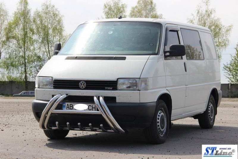 Купити Кенгурятник WT01 (нерж) для Volkswagen T4 Caravelle/Multivan