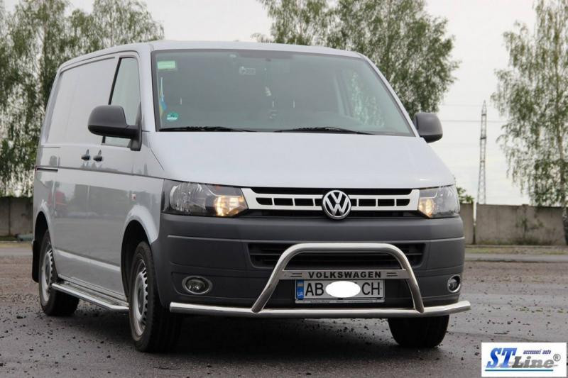 Купити Кенгурятник WT007ST (нерж) для Volkswagen T5 2010-2015 рр