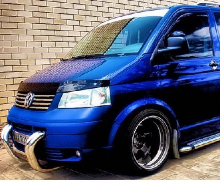 Купить Кенгурятник ST006-04 ноздри (нерж) для Volkswagen T5 Transporter 2003-2010 гг