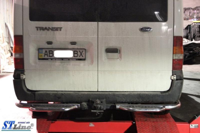 Купить Задние защита подножка AK-Special (нерж.) для Ford Transit 2000-2014 гг