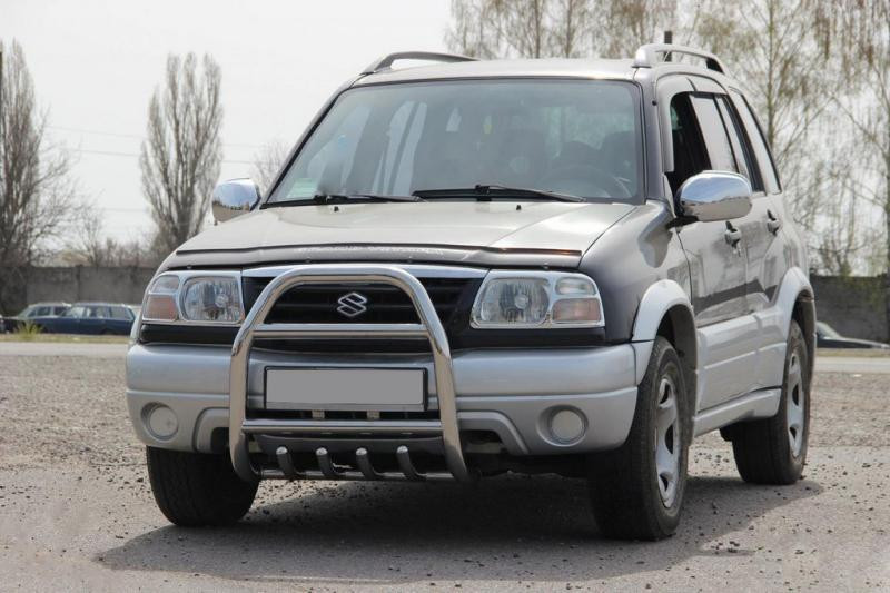 Купити Кенгурятник QT007 (нерж) для Suzuki Vitara 1998-2006 рр