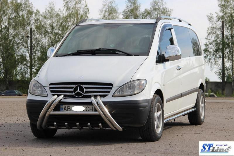 Купить Кенгурятник WT01 (нерж.) для Mercedes Vito W639 2004-2014 гг