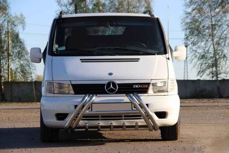Купити Кенгурятник WT01 (нерж.) для Mercedes Vito W638 1996-2003 рр