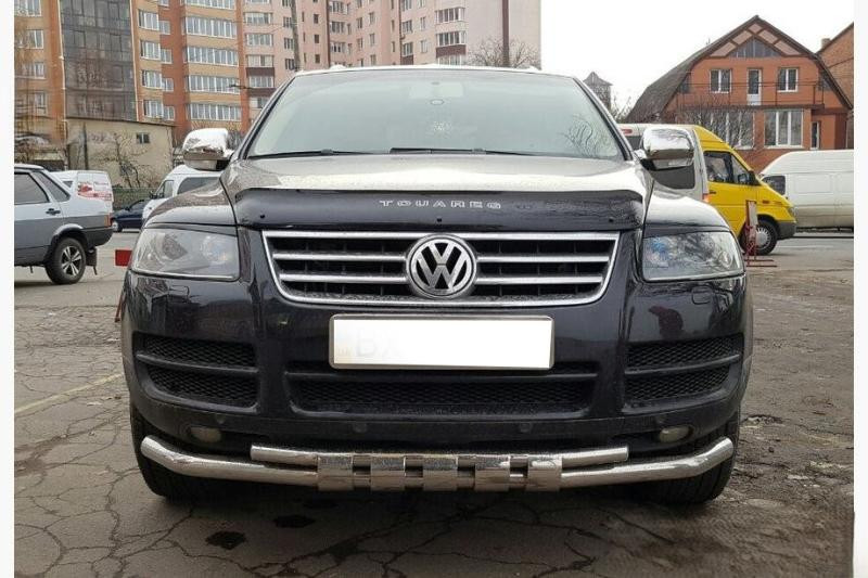 Купить Кенгурятник ST015 (нерж) для Volkswagen Touareg 2002-2010 гг