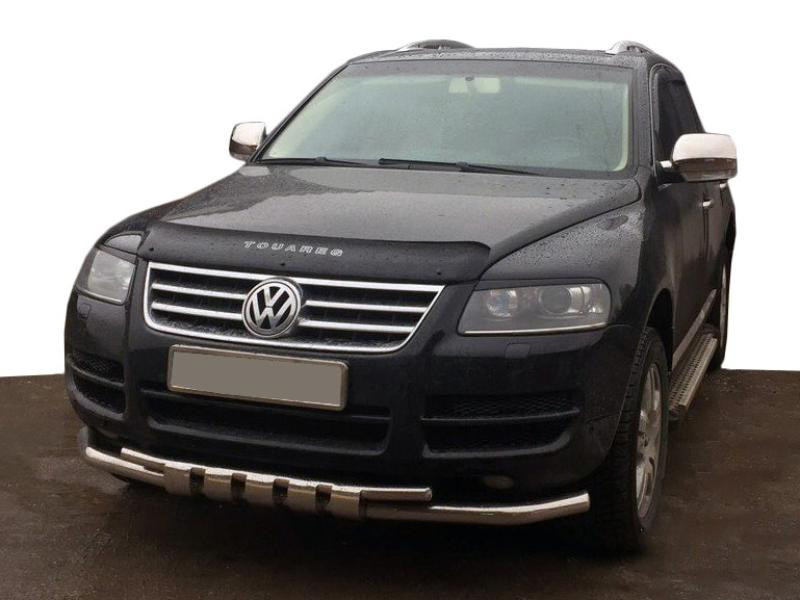 Купить Кенгурятник ST015 (нерж) для Volkswagen Touareg 2002-2010 гг